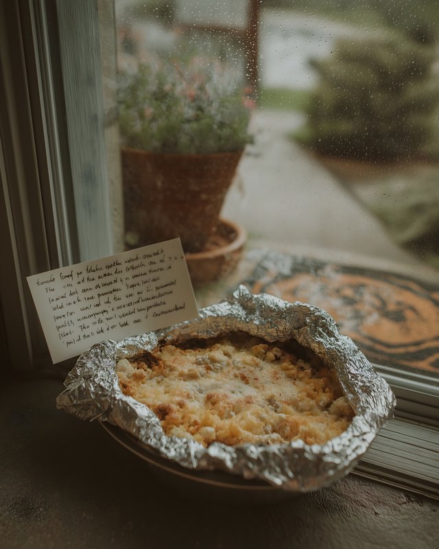 Sweet dessert idea with fruit and notes by a window Free Premium Stock Photo - stock photo