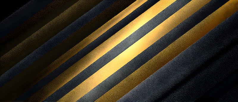 Stripes of gold and black create a bold design in art Free Premium Stock Image - stock photo