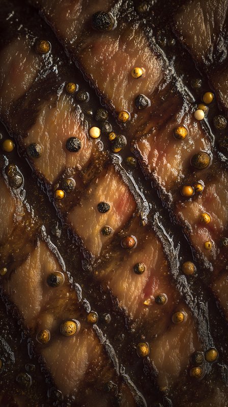 Grilled meat with spices on a cutting board Free Premium Stock Photo - stock photo