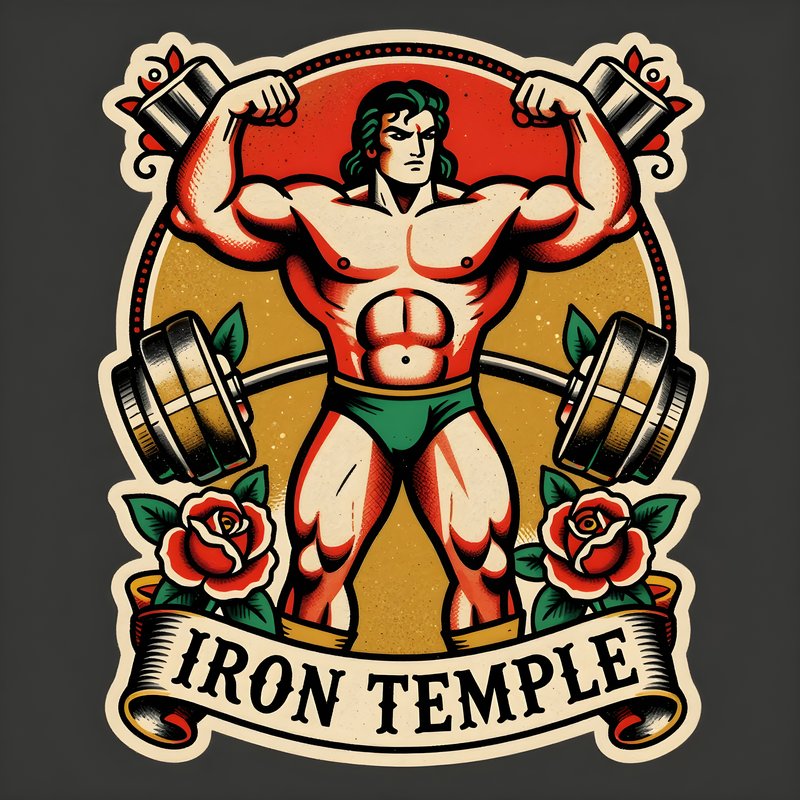 Muscle man lifting weights in gym without any barriers Free Premium Stock Photo - stock photo