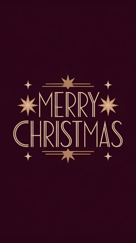 Merry Christmas message in decorative text design Premium Stock Image - stock photo