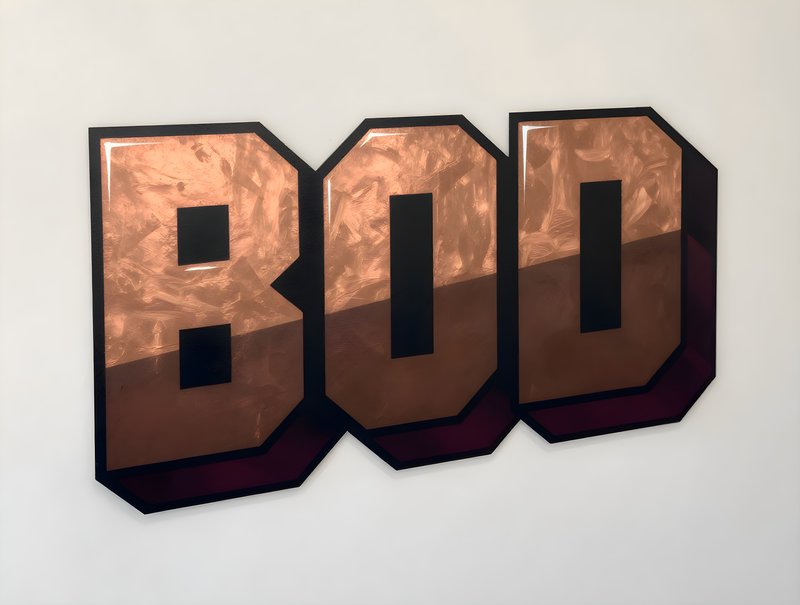 Sign that shows the word BOD in bold letters Premium Stock Image - stock photo