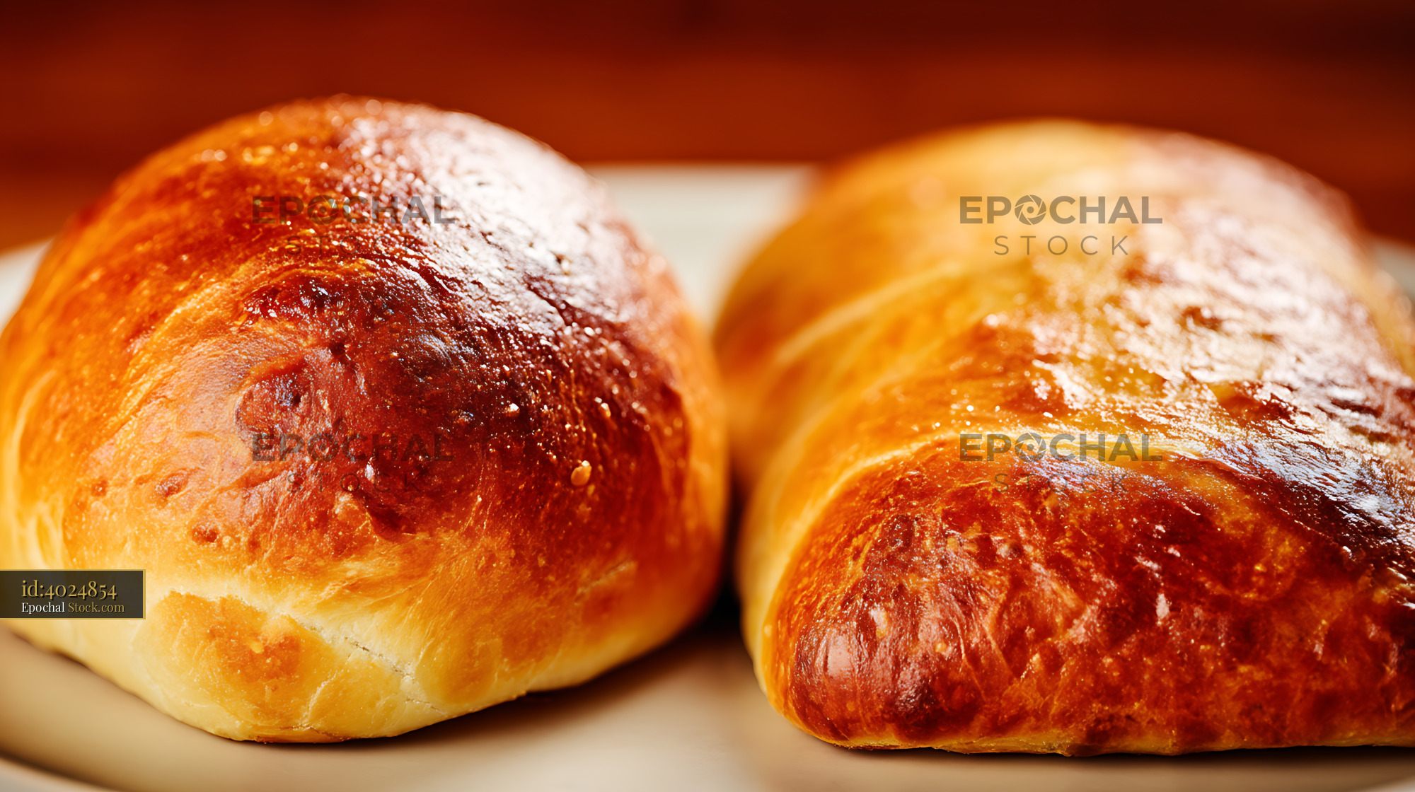 Bierocks Fresh Baked Golden Pastry - stock photo