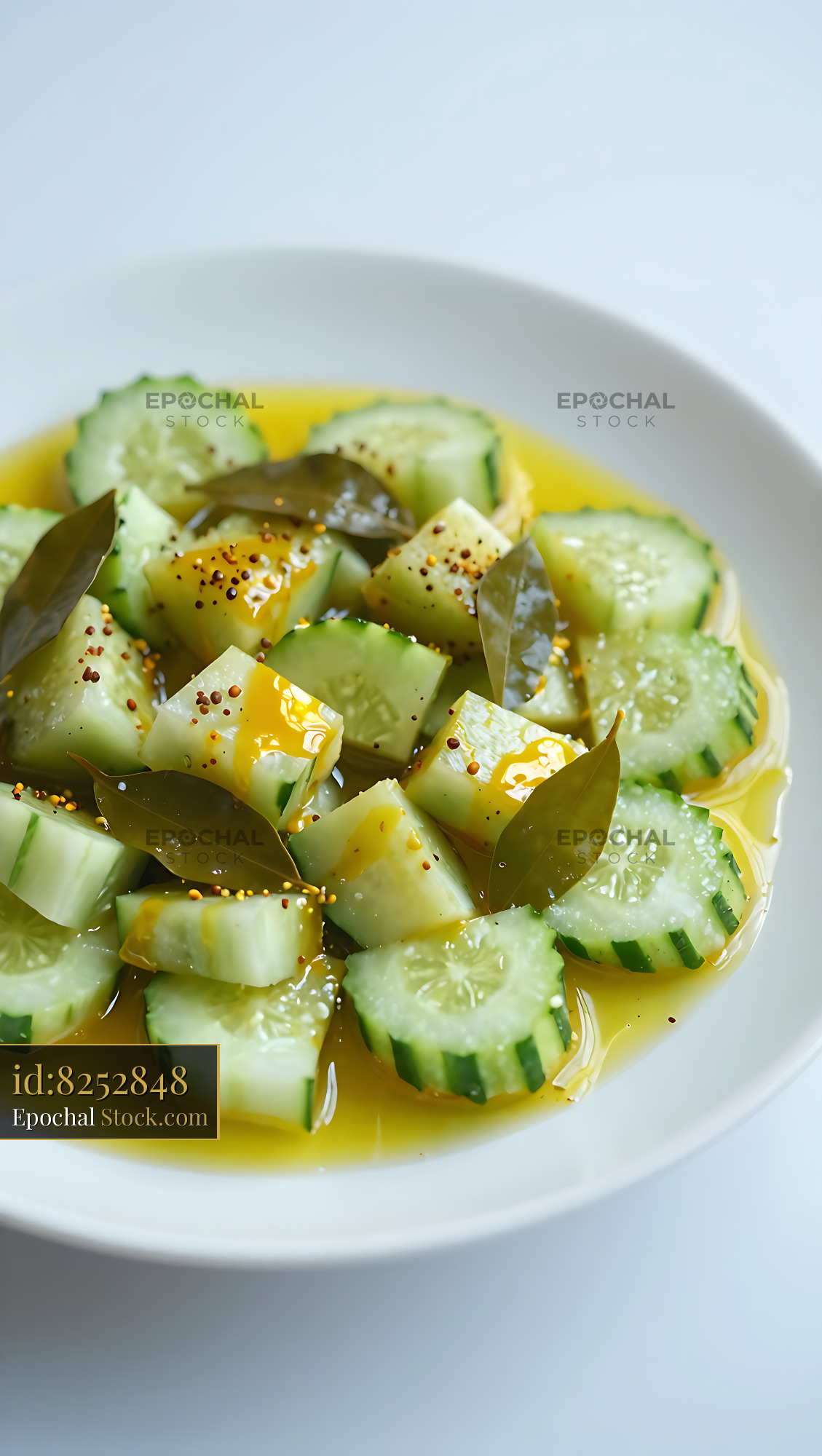 Kakdi Koshimbir Indian Cucumber Salad - stock photo